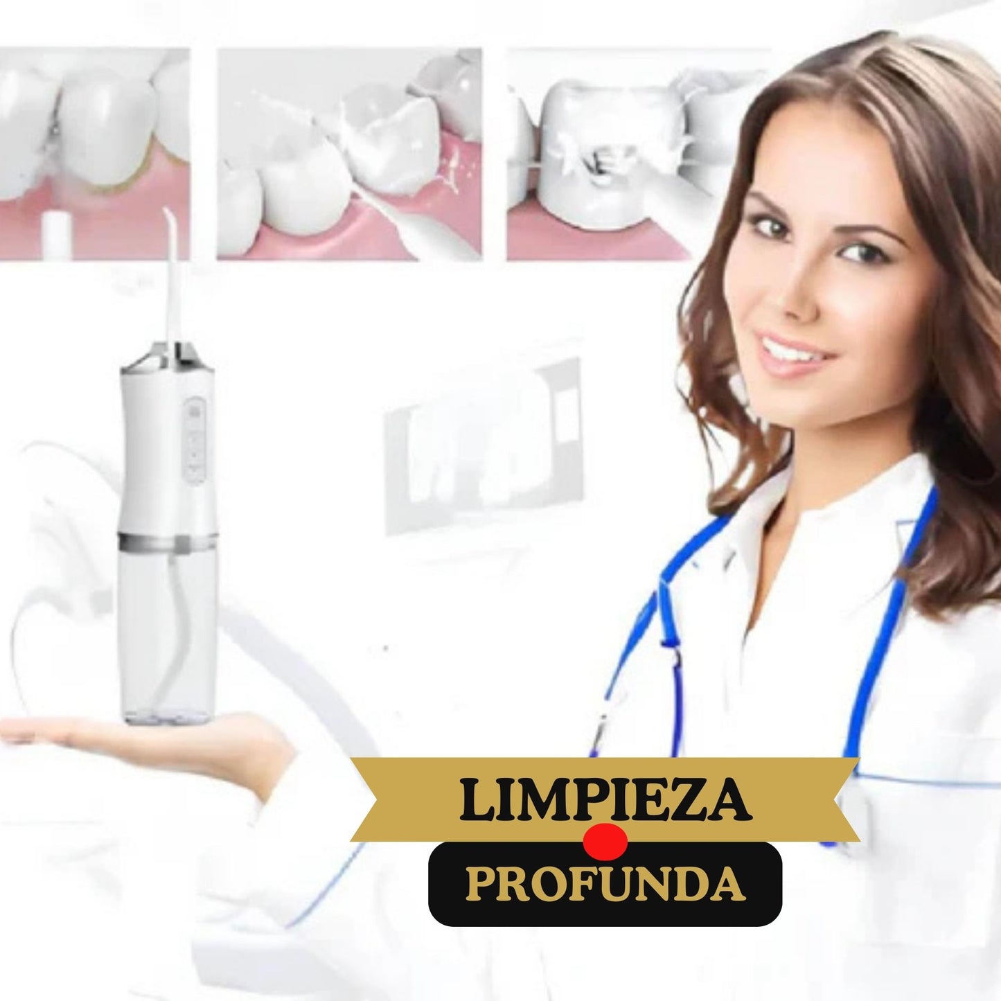 Nuevo Irrigador Bucal | Profesional Electric Efficient MaxPro ®