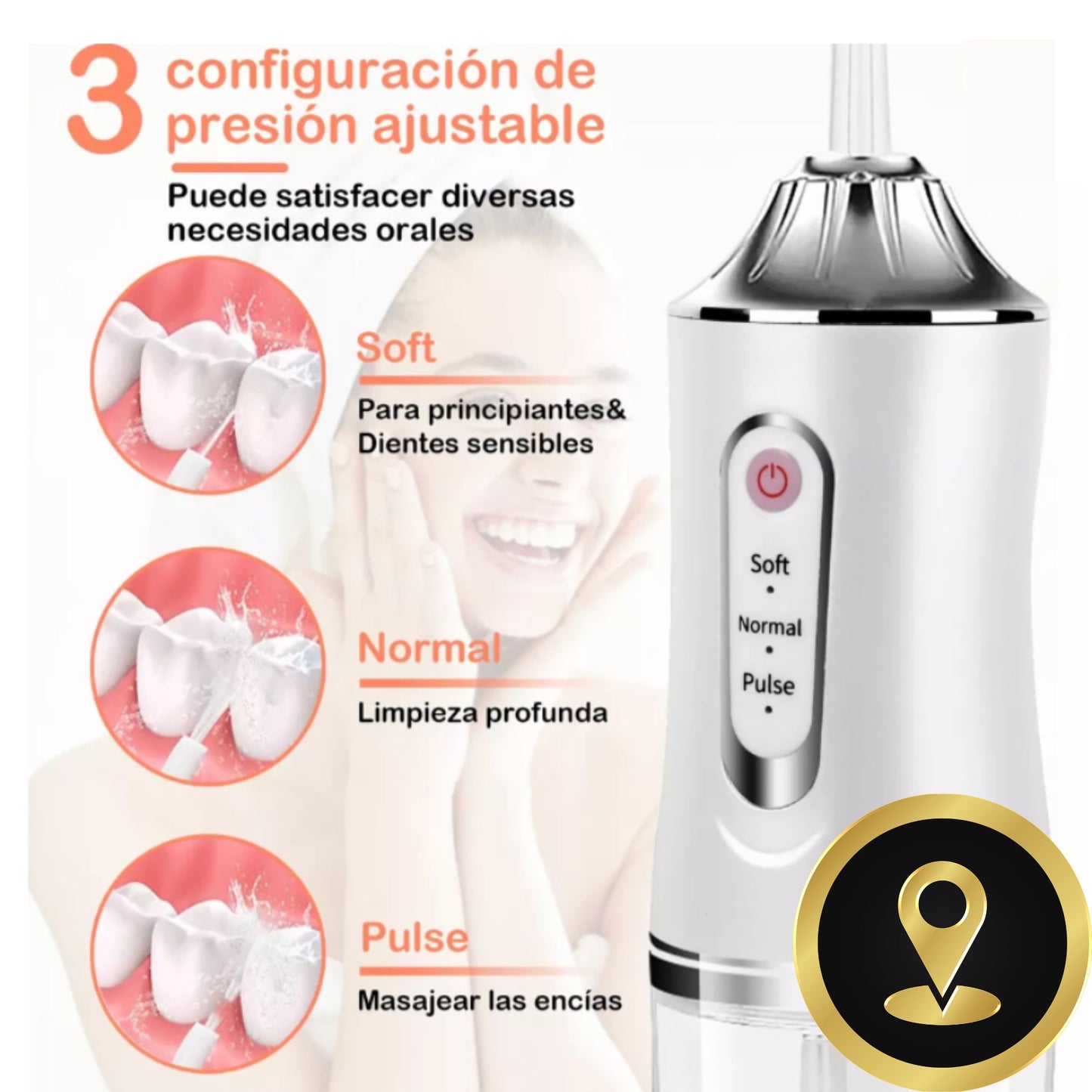 Nuevo Irrigador Bucal | Profesional Electric Efficient MaxPro ®