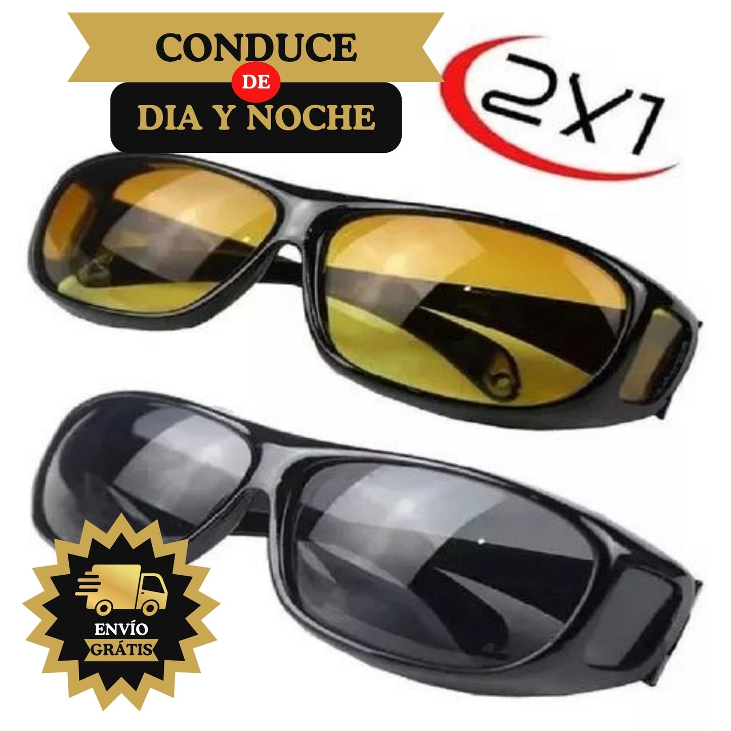 Gafas para Conducir de Día y Noche 🔥PROMO 2 x 1 🔥| VISION HD PREMIUM ®