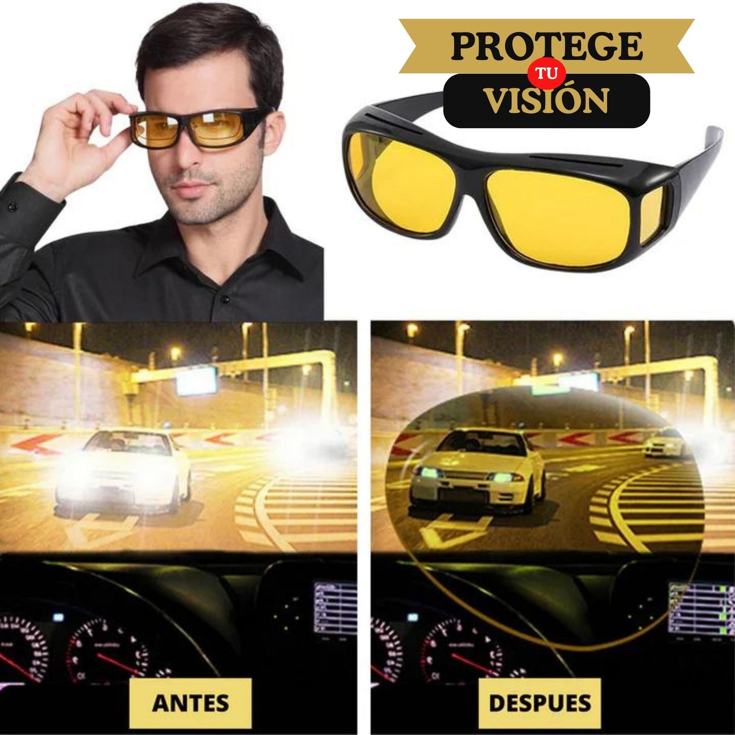 Gafas para Conducir de Día y Noche 🔥PROMO 2 x 1 🔥| VISION HD PREMIUM ®